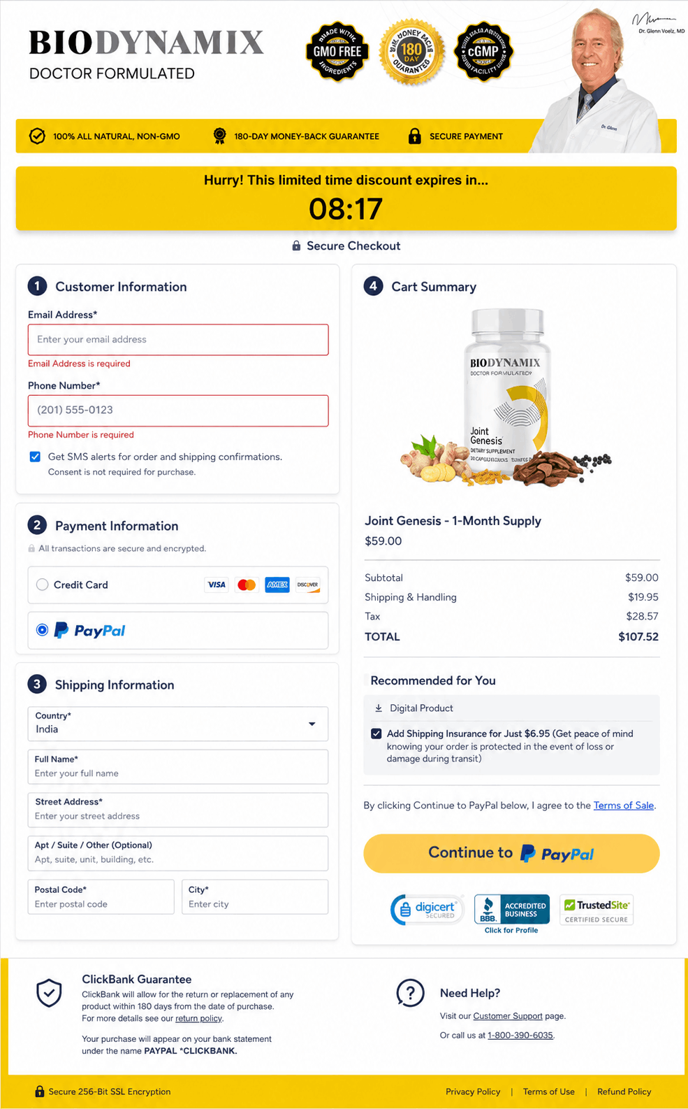 Joint Genesis-Secure-Checkout